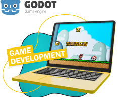Godot.  Основа создания легендарных игр - КИБЕРшкола программирования для детей, компьютерные курсы для школьников, начинающих и подростков - KIBERone г. Лианозово