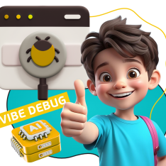Тестирование & Vibe Debug. Охотники за багами - КИБЕРшкола программирования для детей, компьютерные курсы для школьников, начинающих и подростков - KIBERone г. Лианозово