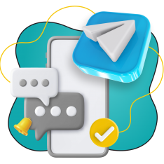 Создание Mini App для Telegram - КИБЕРшкола программирования для детей, компьютерные курсы для школьников, начинающих и подростков - KIBERone г. Лианозово