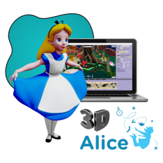 Alice 3d - КИБЕРшкола программирования для детей, компьютерные курсы для школьников, начинающих и подростков - KIBERone г. Лианозово