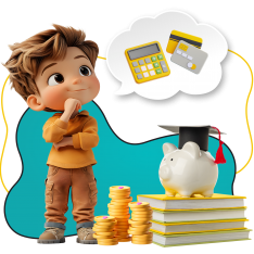 Финансовый интеллект вместе KIBERone - КИБЕРшкола программирования для детей, компьютерные курсы для школьников, начинающих и подростков - KIBERone г. Лианозово