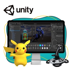 Мир игр на Unity 2D на популярном движке + AI-помощники - КИБЕРшкола программирования для детей, компьютерные курсы для школьников, начинающих и подростков - KIBERone г. Лианозово