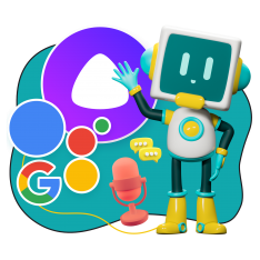 Голосовой помощник Алиса - КИБЕРшкола программирования для детей, компьютерные курсы для школьников, начинающих и подростков - KIBERone г. Лианозово