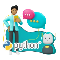 Умный чат-бот на Python на Telegram - КИБЕРшкола программирования для детей, компьютерные курсы для школьников, начинающих и подростков - KIBERone г. Лианозово
