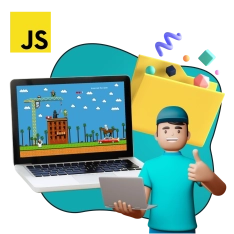 JavaScript + AI. Проектное обучение + геймификация + AI-помощники - КИБЕРшкола программирования для детей, компьютерные курсы для школьников, начинающих и подростков - KIBERone г. Лианозово