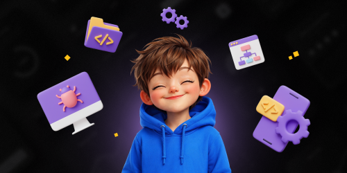 Идеальный сайт с нуля: код, дизайн и AI-помощник - КИБЕРшкола программирования для детей, компьютерные курсы для школьников, начинающих и подростков - KIBERone г. Лианозово